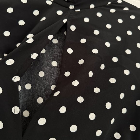 ASOS DESIGN Ruched Waist Detail Jumpsuit in Dot Print - Size 2 ($64) - Picture 5 of 11